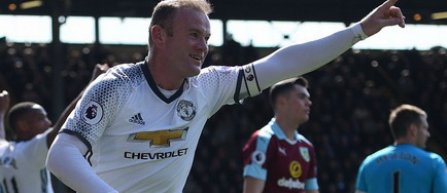 Manchester United a obţinut a treia victorie în decurs de opt zile, scor 2-0 cu Burnley